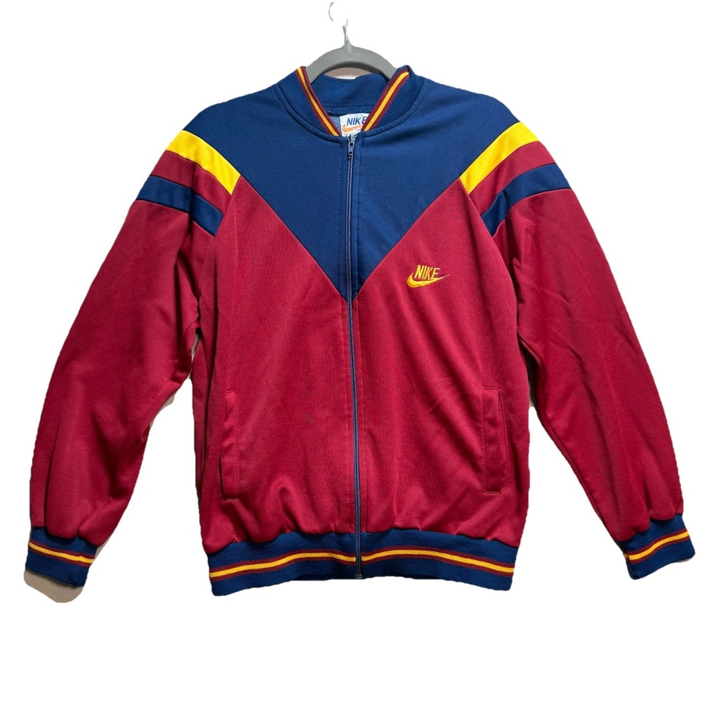 vintage nike track jacket medium Color Block 70's 80's Full Zip
